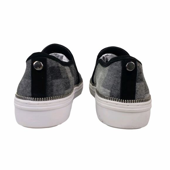 Botkier Harper Slip On Sneaker in Grey Graphic Women's Size 7.5 Medium NEW - Picture 6 of 11